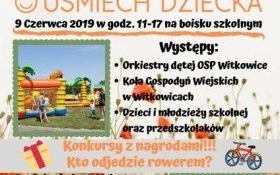 VIII Piknik Rodzinny „O uśmiech dziecka” w Witkowicach – zaproszenie