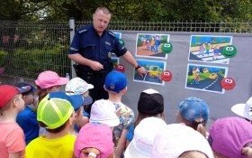 „Bezpieczny Przedszkolak 2019” . Plenerowa impreza dla najmłodszych z udziałem służb ratunkowych