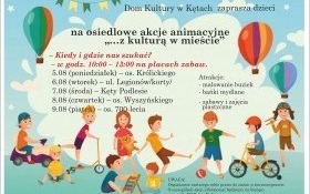 Osiedlowe akcje animacyjne „…z kulturą w mieście”
