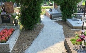 Cmentarne alejki już po remoncie