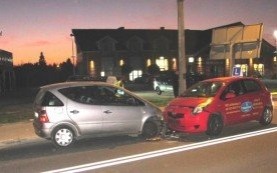 Wypadek na Mickiewicza w Kętach