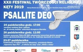 XXII Festiwal Twórczości Religijnej PSALLITE DEO. Zapraszamy!