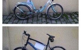 Dwa porzucone rowery czekają na właścicieli w kęckim komisariacie Policji