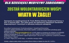 Zostań z nami wolontariuszem Wielkiej Orkiestry Świątecznej Pomocy!