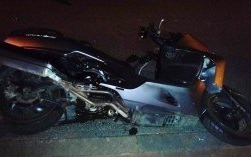 Zderzenie samochodu z motocyklem na Franciszkańskiej w Kętach