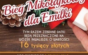 Bieg Mikołajkowy dla Emilki! Zapraszamy 8 grudnia!