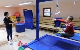 Sala do integracji sensorycznej w Szkole Podstawowej nr 2 w Kętach