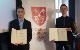 Stypendyści Prezesa Rady Ministrów z "Kopernika"