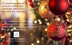 Bożonarodzeniowe życzenia od Domu Kultury w Kętach
