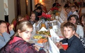 Wigilijne spotkanie podopiecznych Świetlicy Środowiskowej w Kętach
