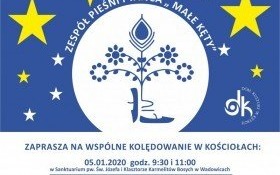 Zespół Pieśni i Tańca „Małe Kęty” zaprasza do wspólnego kolędowania. Będzie też okazja nabycia pierwszej płyty zespołu