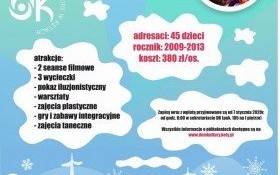 Artystyczna Zima w Mieście z Panem Kleksem – ostatnie wolne miejsca!