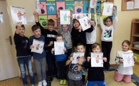 Dzieci z kęckiej Trójki – kolejny raz uczestniczą w projekcie - Dzieci Uczą Rodziców – „Bezpieczne ferie”