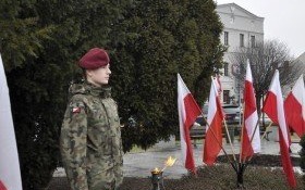 Kęczanie uczcili 75. rocznicę oswobodzenia Kęt spod okupacji niemieckiej