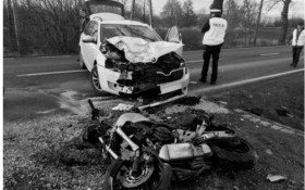 Śmiertelny wypadek w Łękach