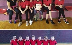 "Dwójka" na zawodach powiatowych w mini piłce koszykowej