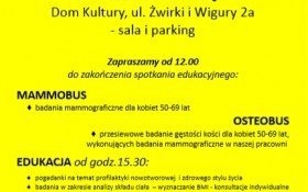 DZIEŃ ZDROWIA w Kętach - bezpłatne badania i edukacja dla kobiet