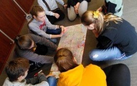 Młodzi żacy z Gminy Kęty na warsztatach "GPS"