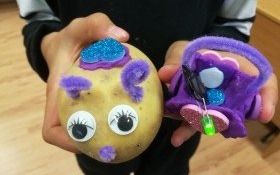 Ziemniaczane królestwo w bibliotece