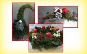 „Dekoracje na Boże Narodzenie” - Lokalny Ośrodek Wiedzy i Edukacji zaprasza na bezpłatne warsztaty