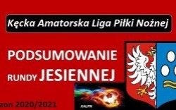 PODSUMOWANIE RUNDY JESIENNEJ SEZONU 2020/2021 KĘCKIEJ AMATORSKIEJ LIGI PIŁKI NOŻNEJ POD PATRONATEM BURMISTRZA GMINY KĘTY