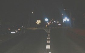 Potrącenie pieszego w Nowej Wsi