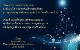 Świąteczne życzenia od Przewodniczącego Miejskiej Rady Seniorów w Kętach
