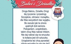 Babciu, Dziadku – bądźcie ostrożni! Nie dajcie się oszukać!