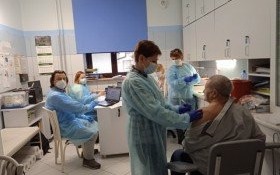 Pierwsi seniorzy w gminie Kęty zaszczepieni