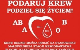 Pierwsza tegoroczna zbiórka krwi już niebawem. Zarezerwuj sobie czas!