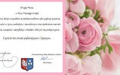 Życzenia z okazji Dnia Kobiet od Burmistrza Gminy Kęty i Przewodniczącego Rady Miejskiej w Kętach