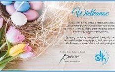 Życzenia wielkanocne od Domu Kultury w Kętach