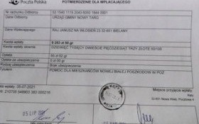 Sołtys Bielan dziękuje ofiarodawcom, którzy wsparli kwestę na rzecz poszkodowanych w pożarze