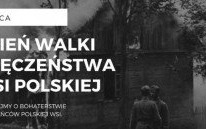 Flagi ku pamięci bohaterów w dniu Walki i Męczeństwa Wsi Polskiej