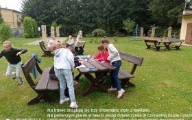 Integracja, zabawa, nauka...Biegane dyktando w klasie 4b w ZSP nr 3 Kęty