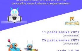 Zajęcia z kodowania dla dzieci - są jeszcze wolne miejsca!
