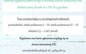 Wyjątkowy Płatek Śniegu - zachęcamy do udziału w konkursie!