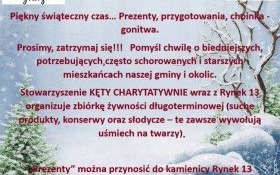 Rozpoczynamy świąteczną zbiórkę żywności!
