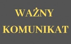 Uwaga! Wydział Komunikacji nieczynny do odwołania!