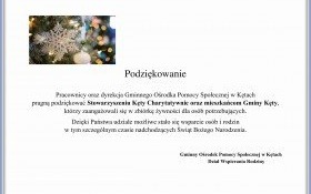 PODZIĘKOWANIE