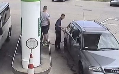 Poszukiwani złodzieje paliwa na stacji w Nowej Wsi