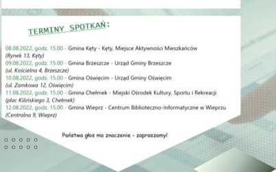 Zapraszamy na spotkania związane z tworzeniem nowej LSR!