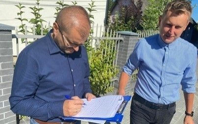 Kolejny odcinek chodnika już gotowy