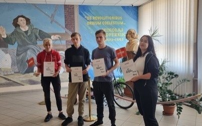 Podsumowanie akcji DKMS szkolnego Klubu HDK z kęckiego Kopernika