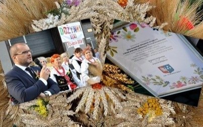 Święto Plonów i jubileusz 70-lecia Koła Gospodyń Wiejskich w Łękach