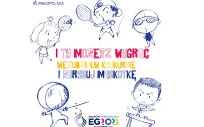 Ruszył konkurs na projekt maskotki Igrzysk Europejskich Kraków-Małopolska 2023!