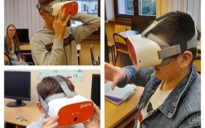 "Okulary VR" - laboratoria przyszłości.