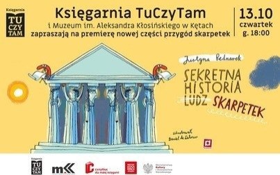 Premiera nowej książki o przygodach Skarpetek w Kętach! A przy okazji zwiedzanie Muzeum z latarką