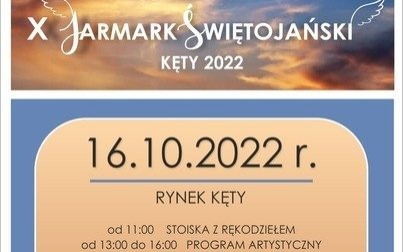 Zapraszamy na JARMARK ŚWIĘTOJAŃSKI