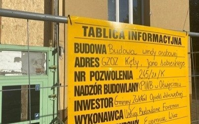 Ruszyła budowa nowej windy osobowej w Gminnym Zakładzie Opieki Zdrowotnej w Kętach